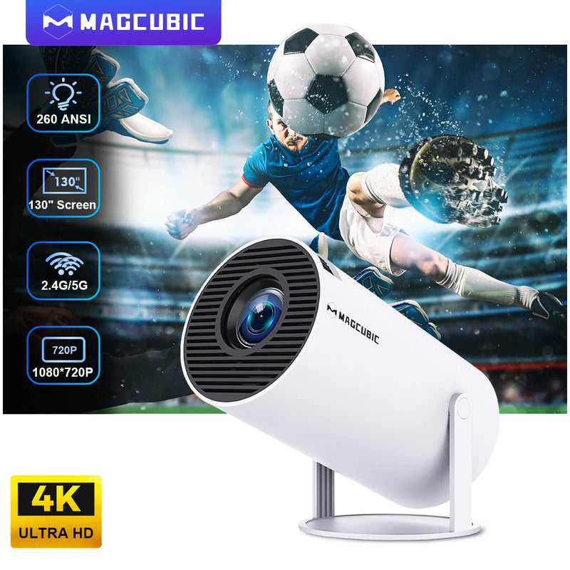 Projetor portátil Magcubic HY300 PRO FHD ,Android 11 ,  BT 5.0, Wifi 6 , Alta qualidade de imagem. 720p nativo.